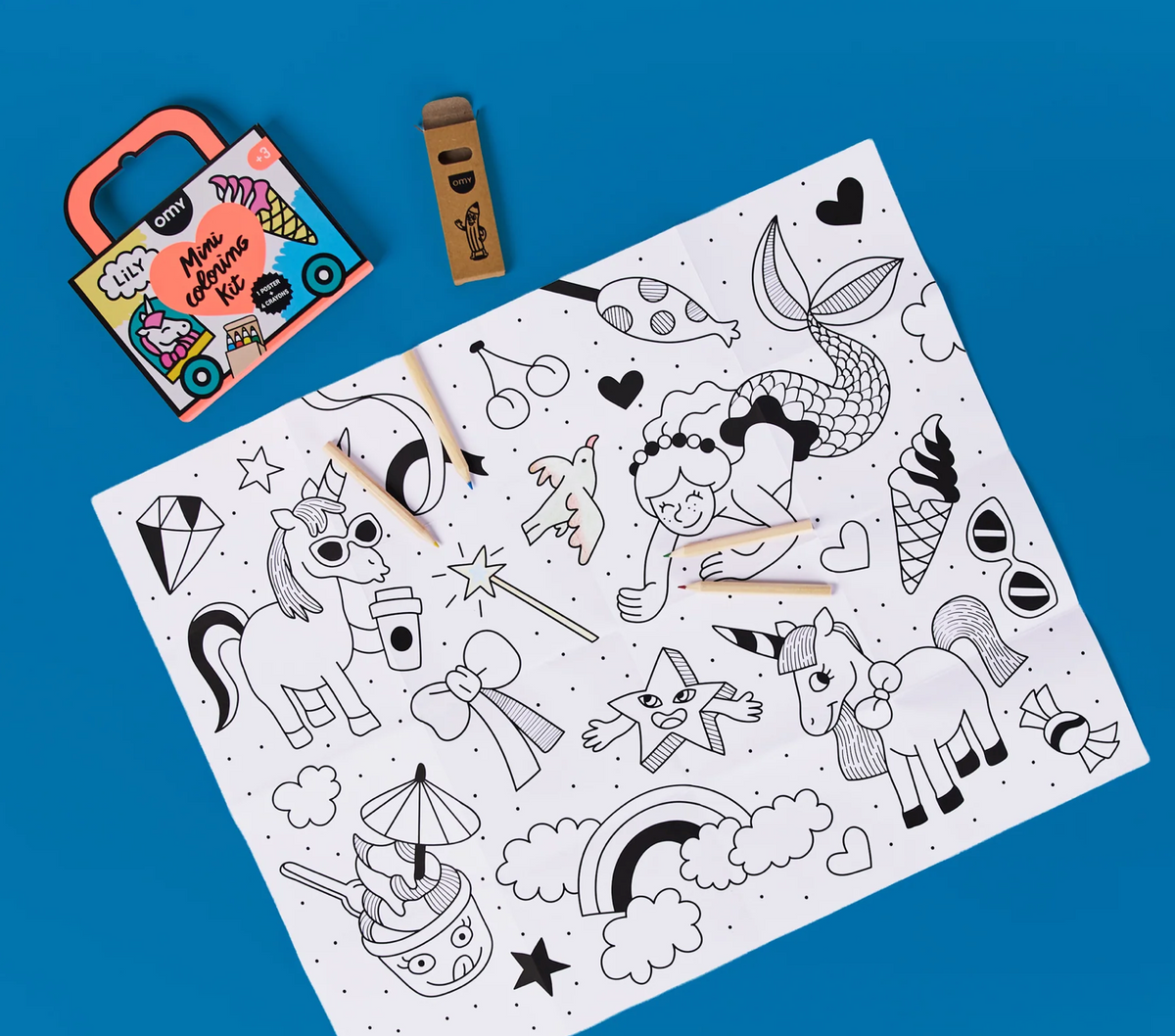 OMY Mini coloriage kit - Lily