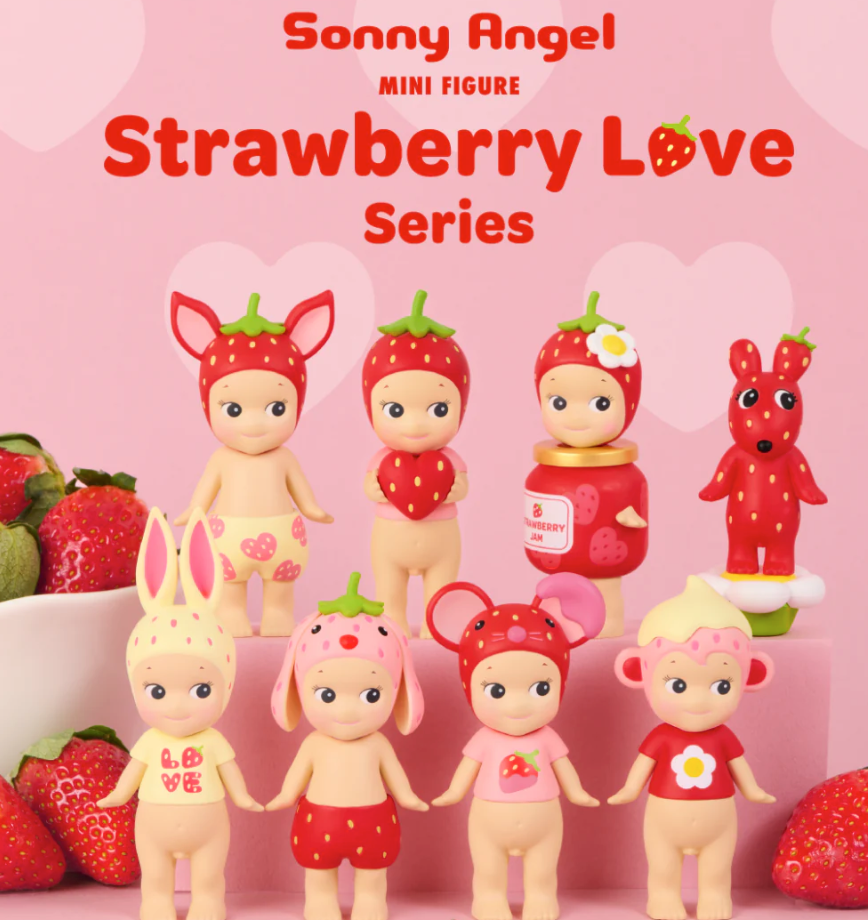 Figurine Sonny Angel - Strawberry love