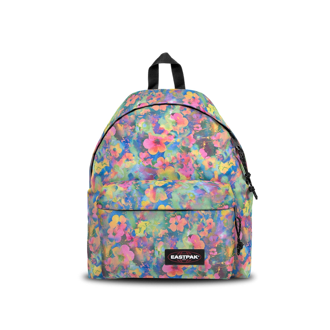 Sac à dos Eastpak Padded Pak'R Flower Blur Mix, vue de face