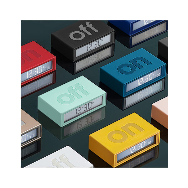 Réveil Flip Classic Lexon - Rouge