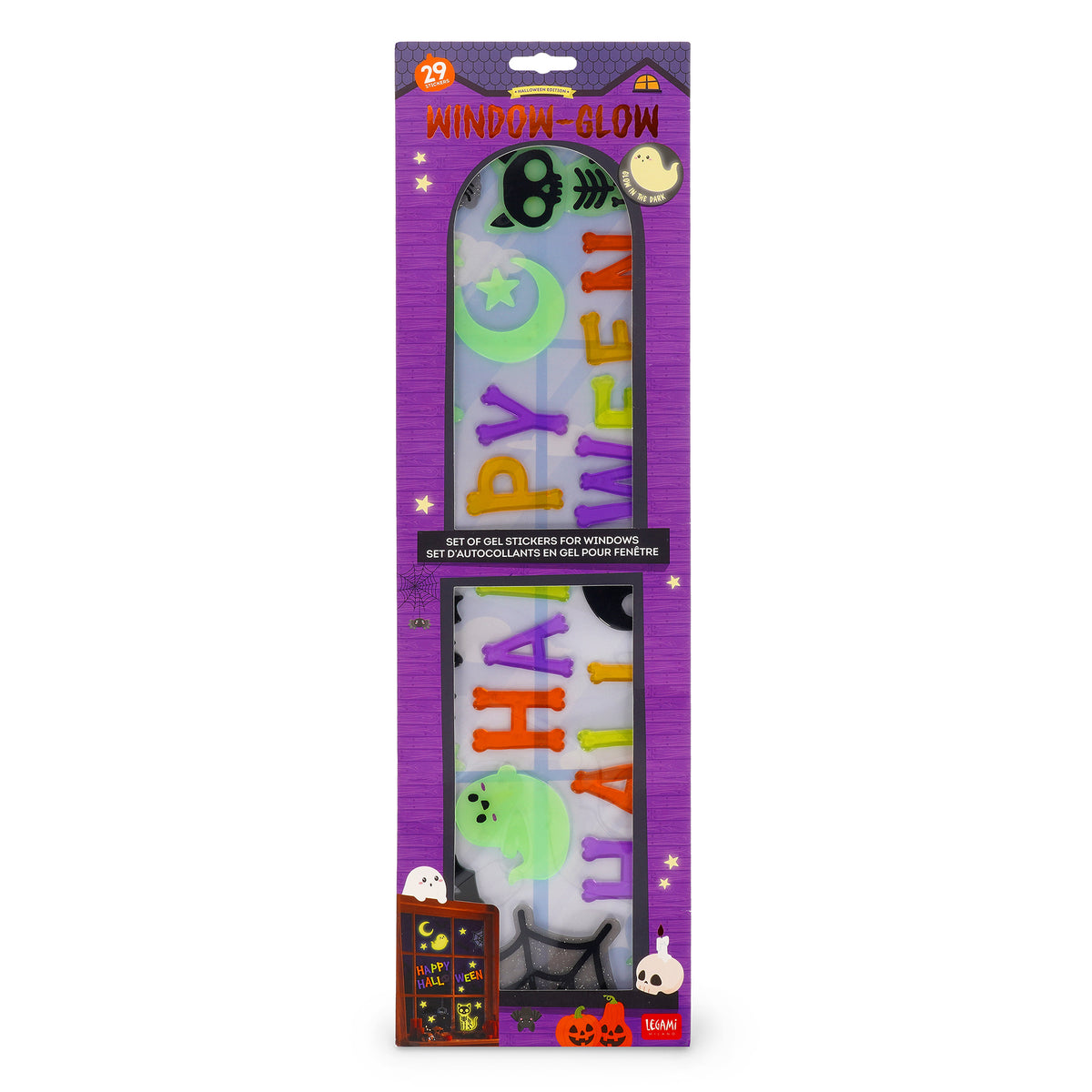 Legami Autocollants gel pour fenêtre