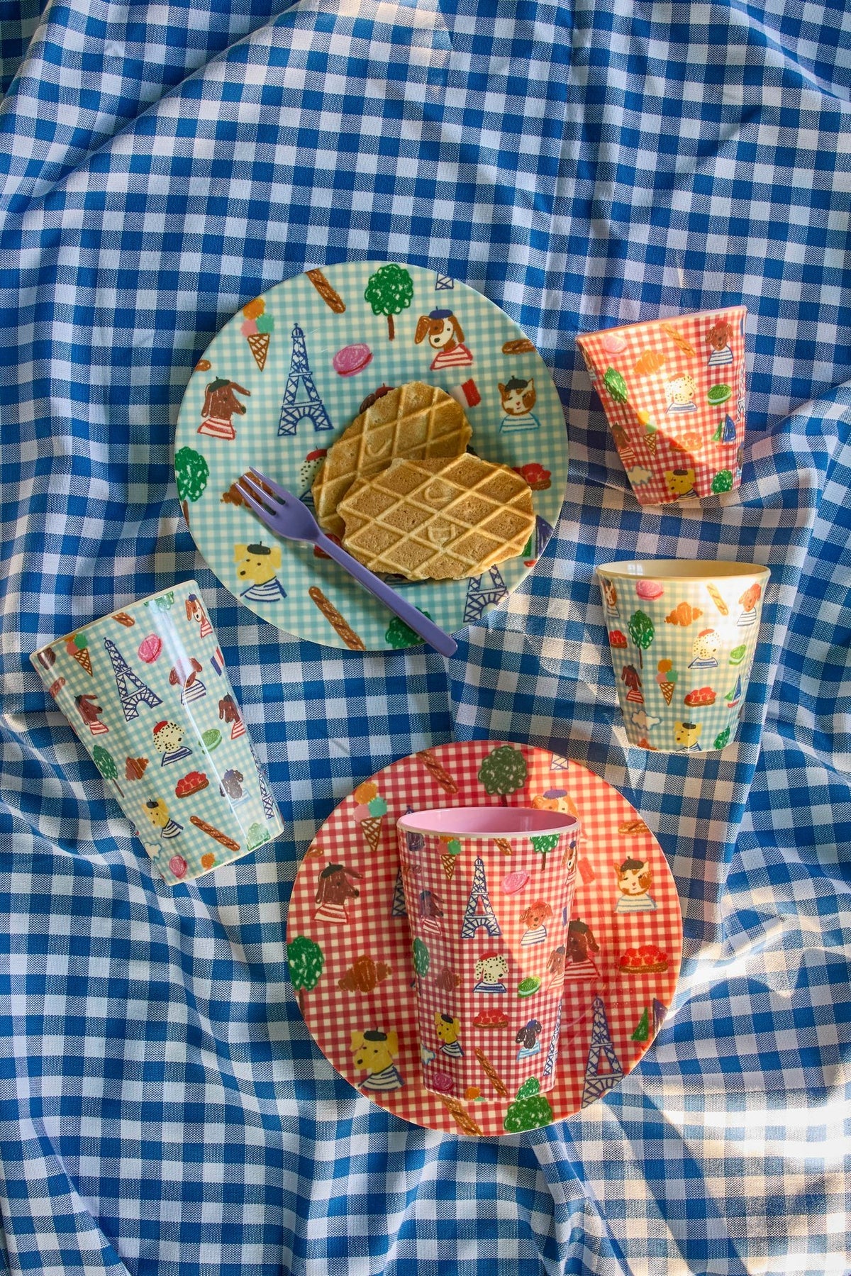 Assiette mélamine - Kids in Paris