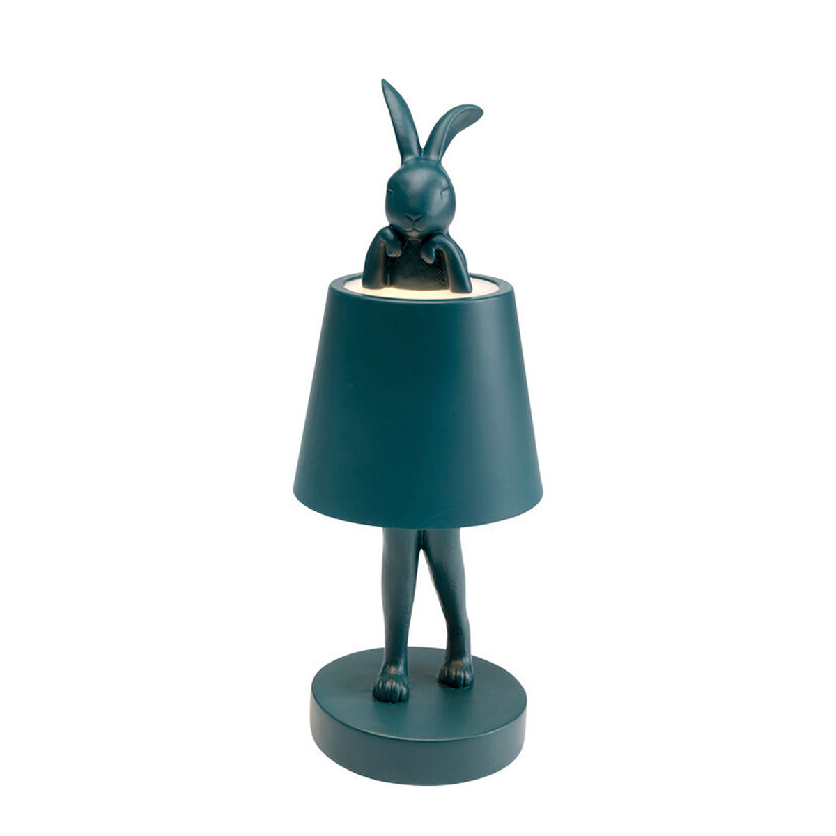 Lampe de table lapin LED pétrole sans fil pour l'intérieur ou l'extérieur