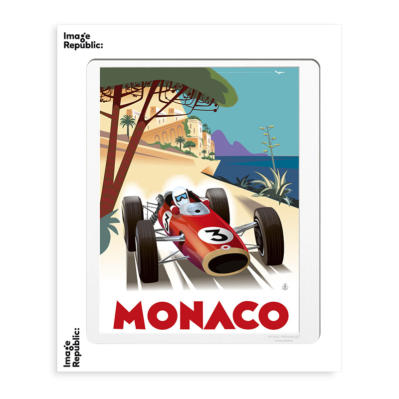 Affiche Monsieur Z - Grand prix Monaco