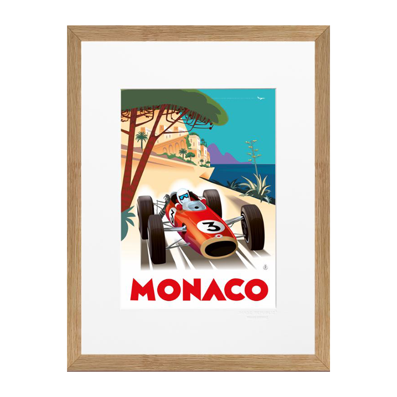 Affiche Monsieur Z - Grand prix Monaco
