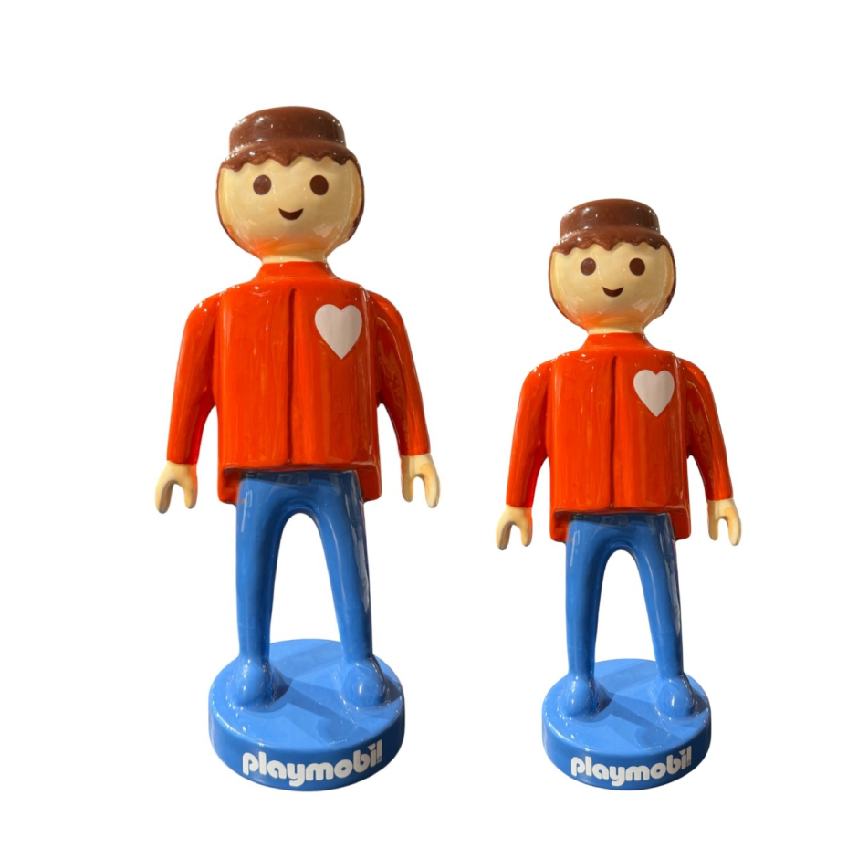 Vase Playmobil men - Rouge
