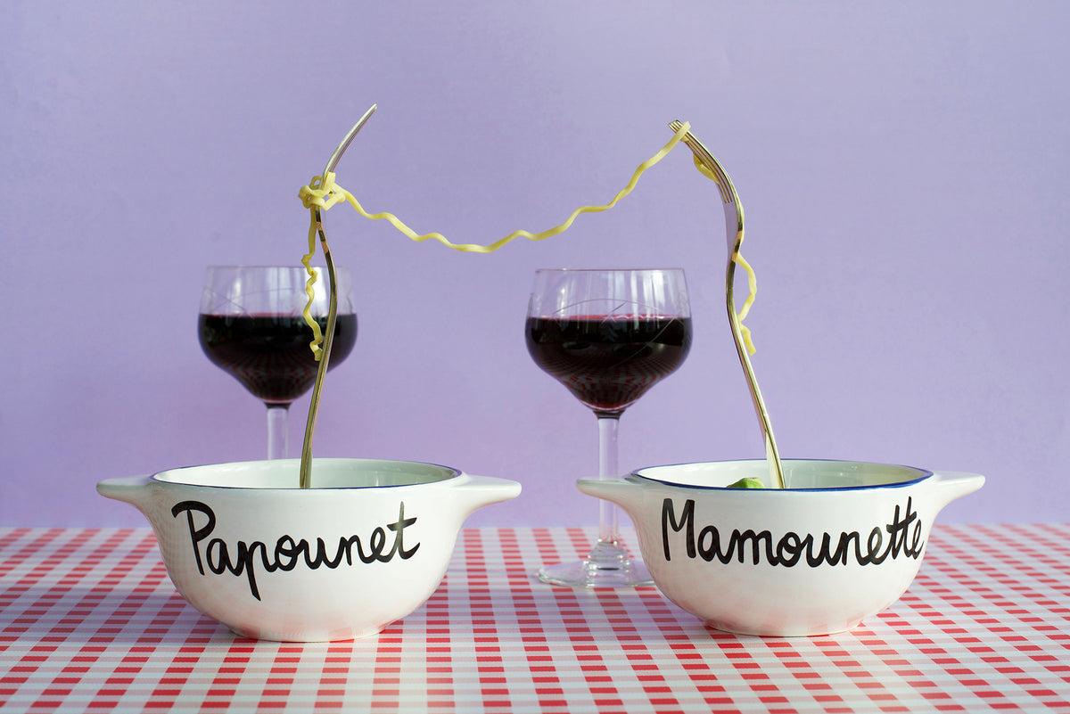 Assiette famille - Papounet