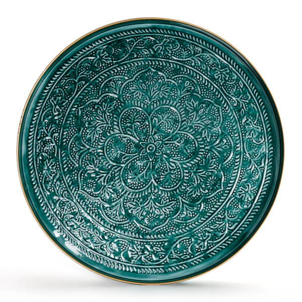 Plateau Berbère Ø 60 cm - kaki