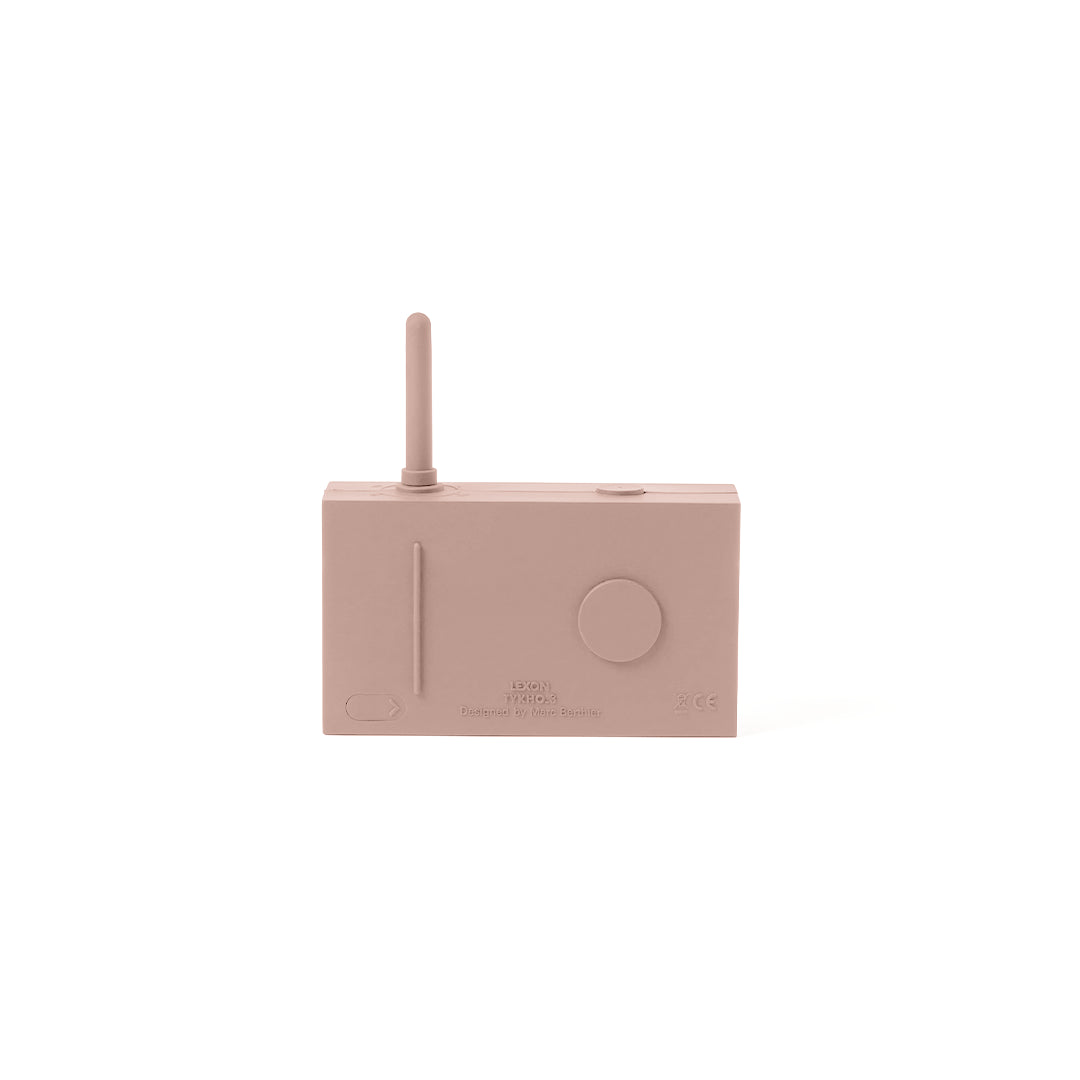 Tykho 3 enceinte Bluetooth® avec radio FM - rose