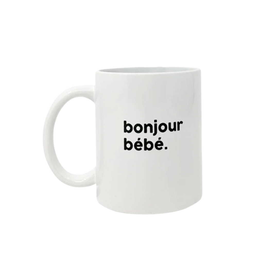 Félicie Aussi Mug Message - Bonjour bébé