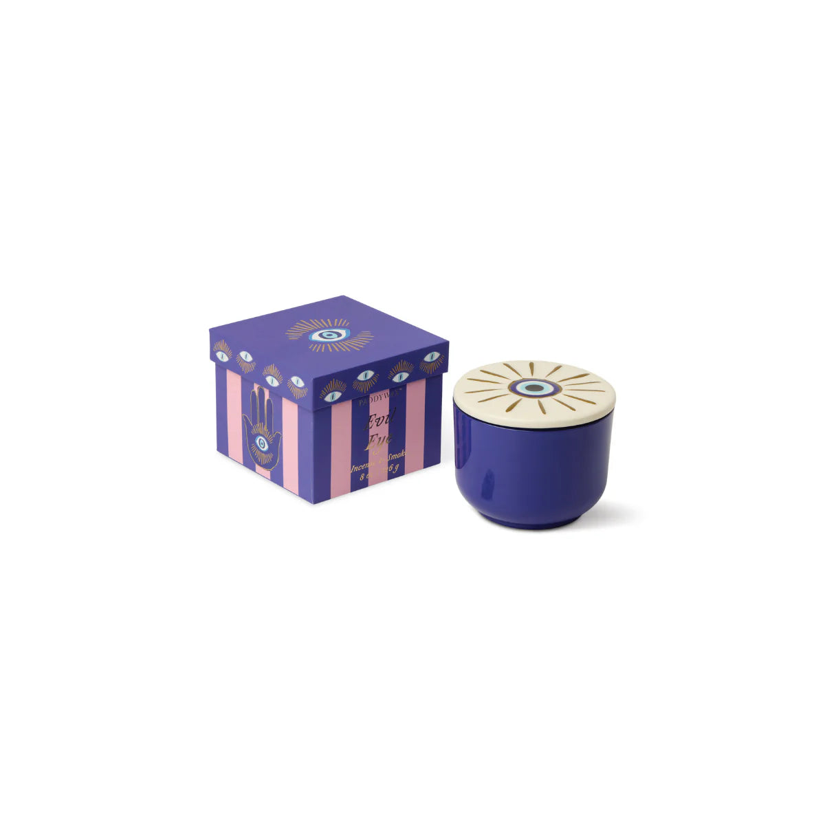 Bougie parfumée Charmed oeil - Encens & fumée