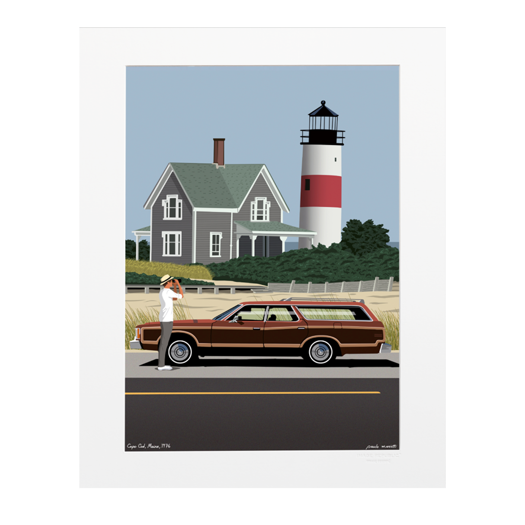 Affiche Mariotti - Cape Cod