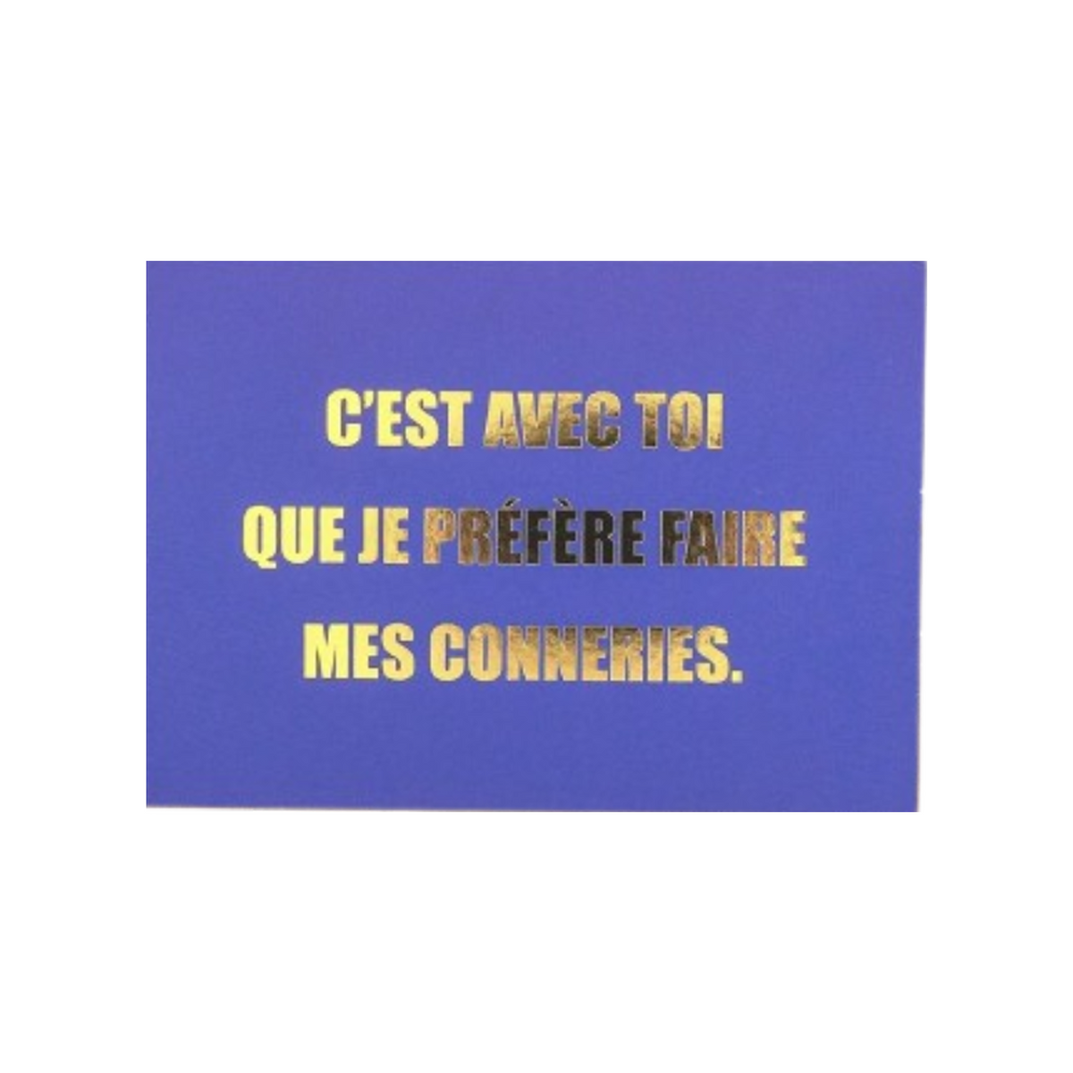 Carte messages Felicie aussi