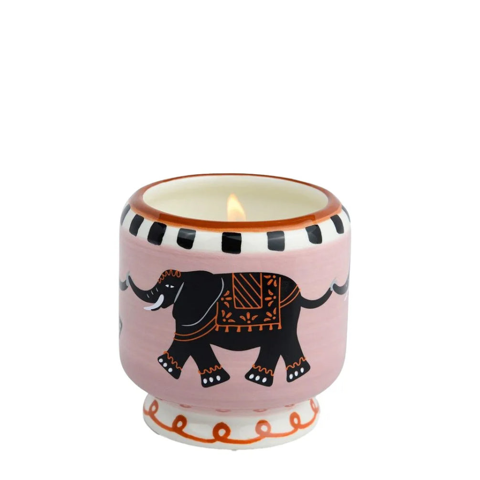 Bougie parfumée Adopo Eléphant - Tabac et Vanille