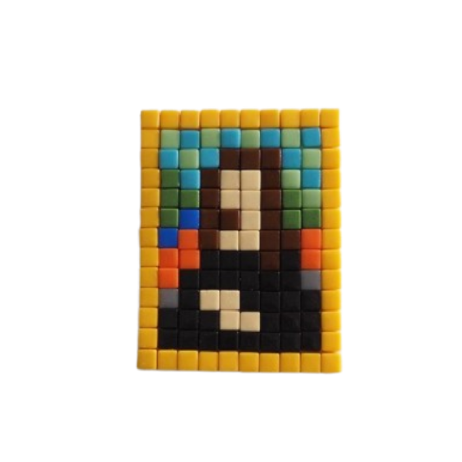 Pixel Art kit -  Mona Lisa