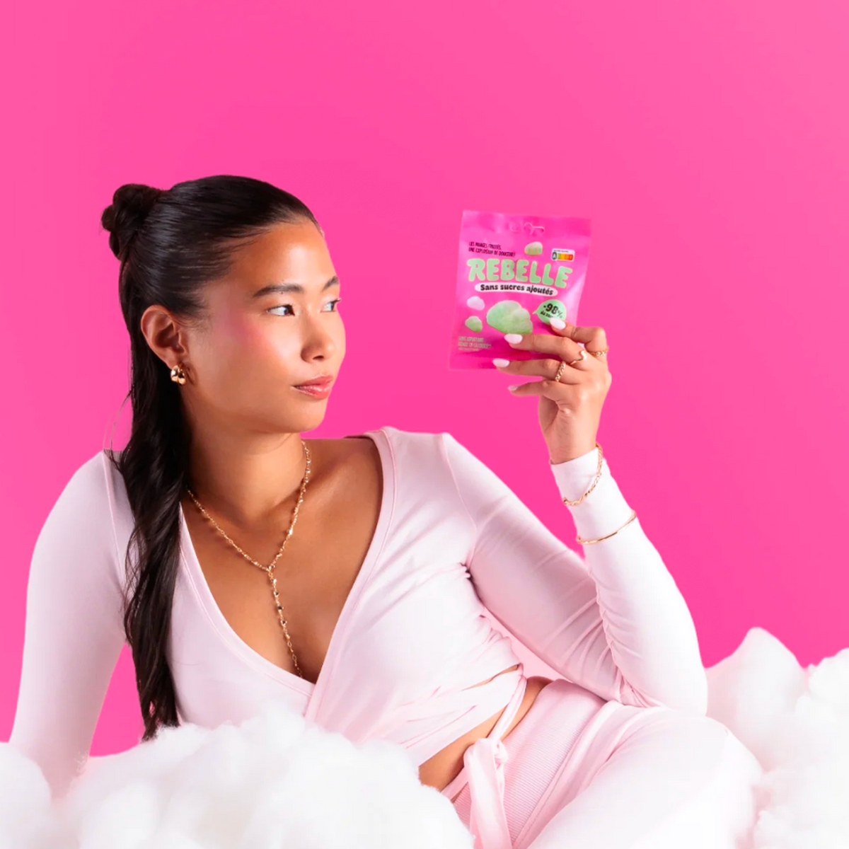 Bonbons nuage  Fluffy sans sucre