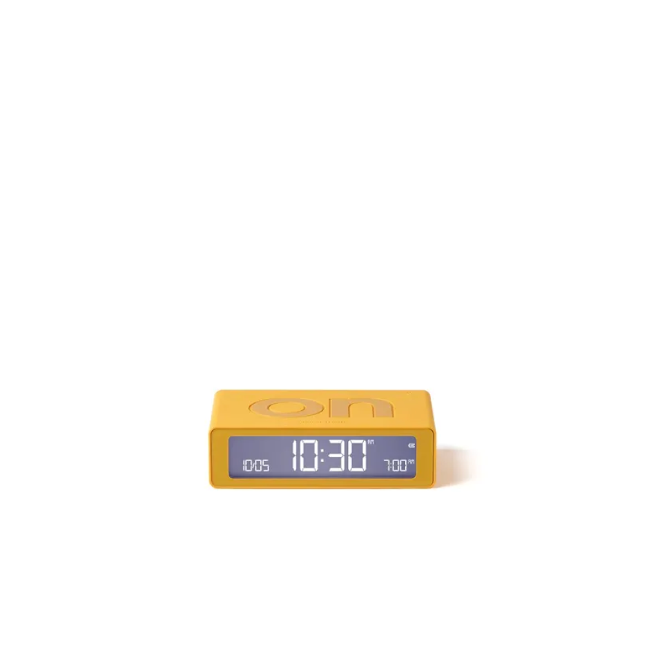 Réveil Flip mini Lexon - Jaune
