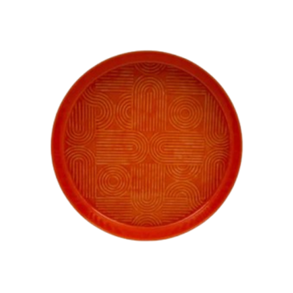 Plateau Molitor Ø 45 cm - Orange