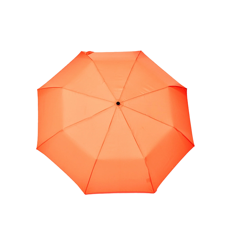 Parapluie compact avec manche Duck - peach