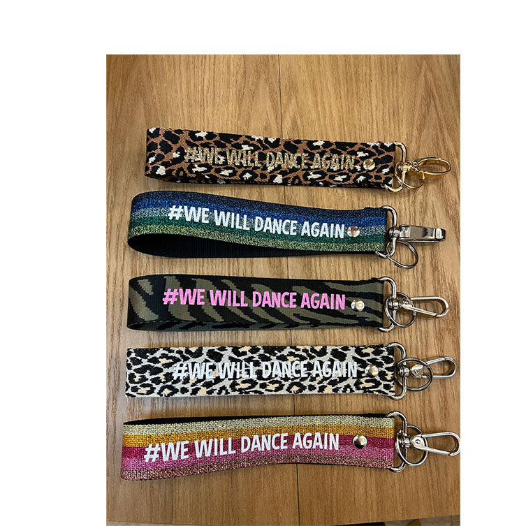 Porte-clés sangle - We will dance again new design