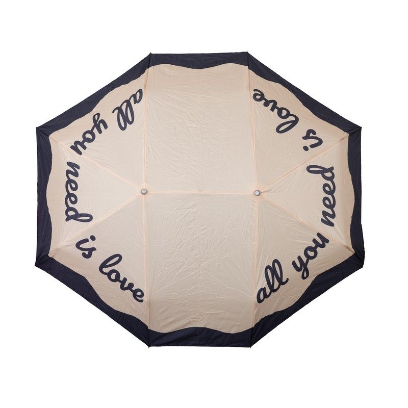 Parapluie double pliant - All you need is love