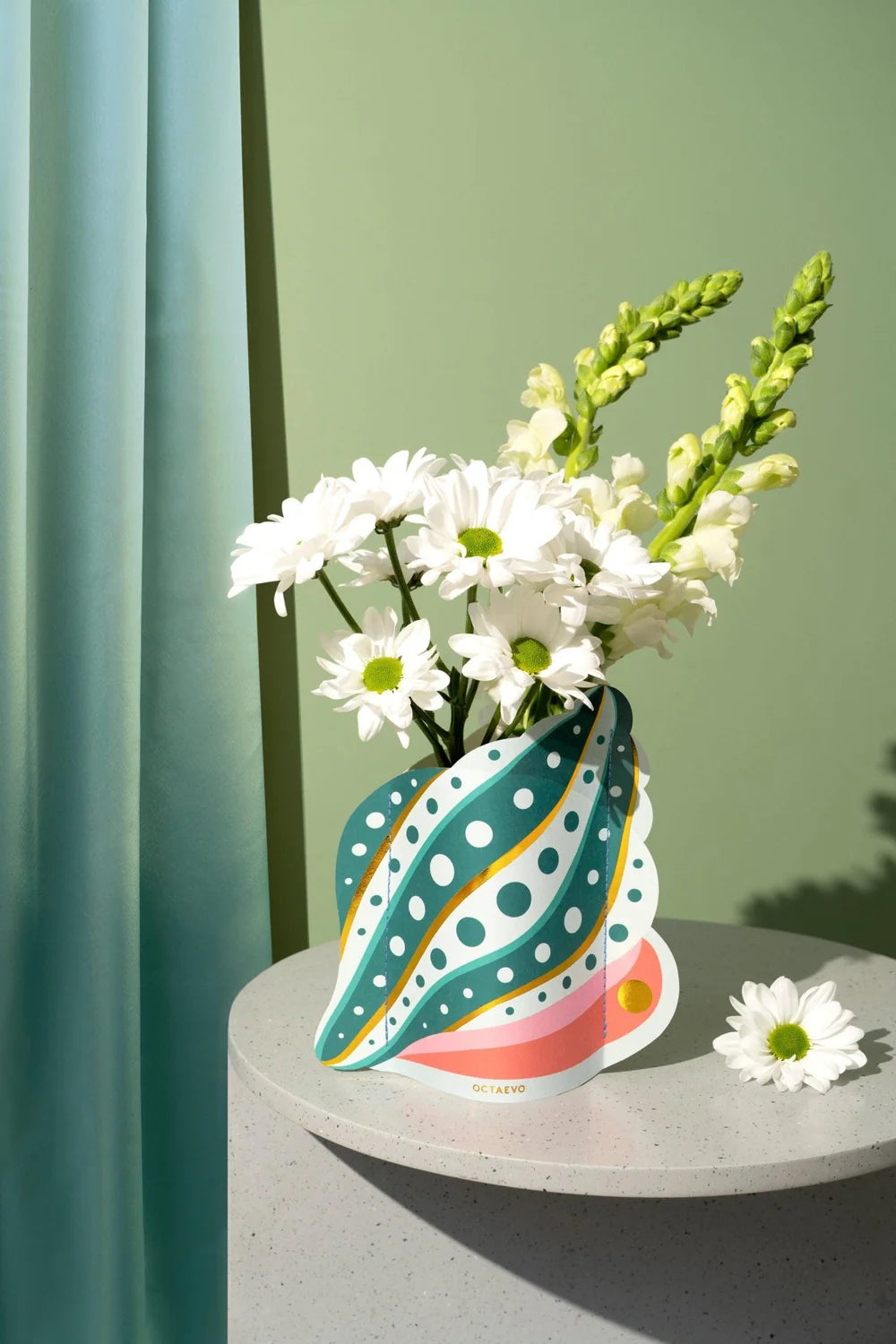 Mini Vase déco papier - Shell