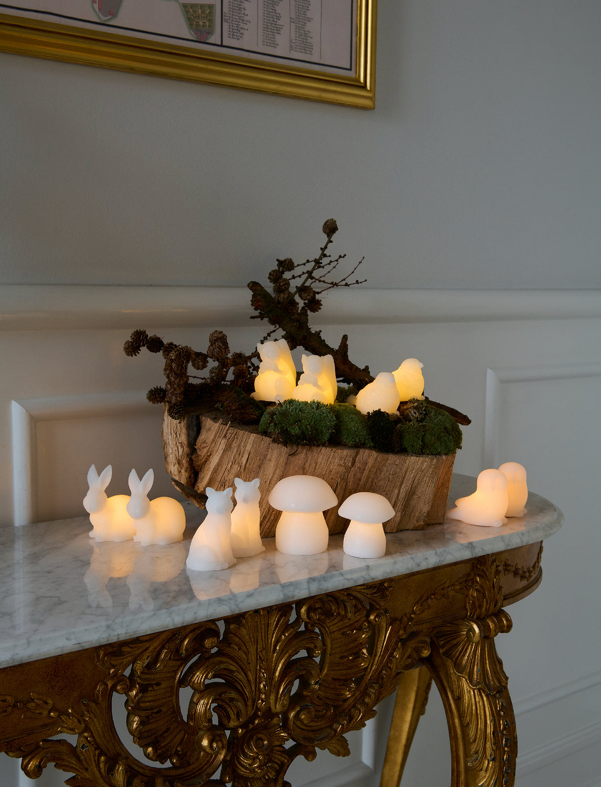 Sirius 2 lampes champignons Elvina