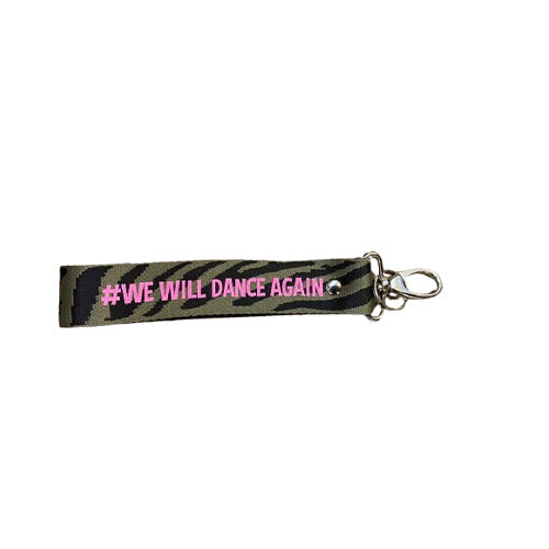 Porte-clés sangle - We will dance again new design