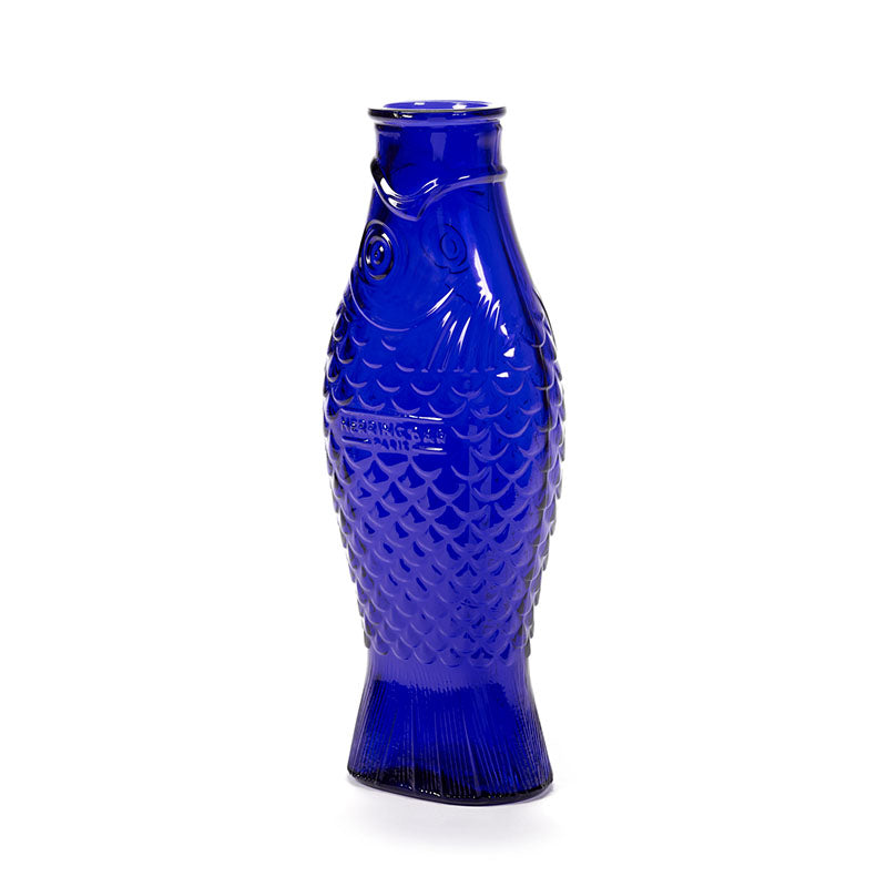 Serax Bouteille - Fish & Fish Bleu cobalt