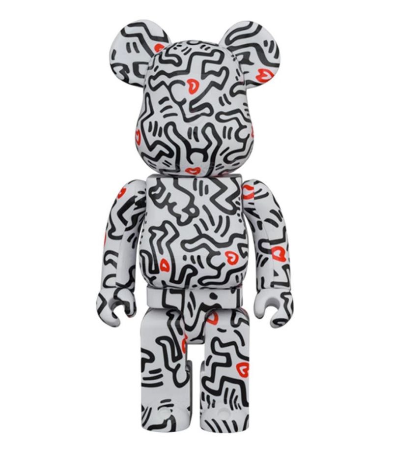 BEARBRICK 400%+100% KEITH HARING #8