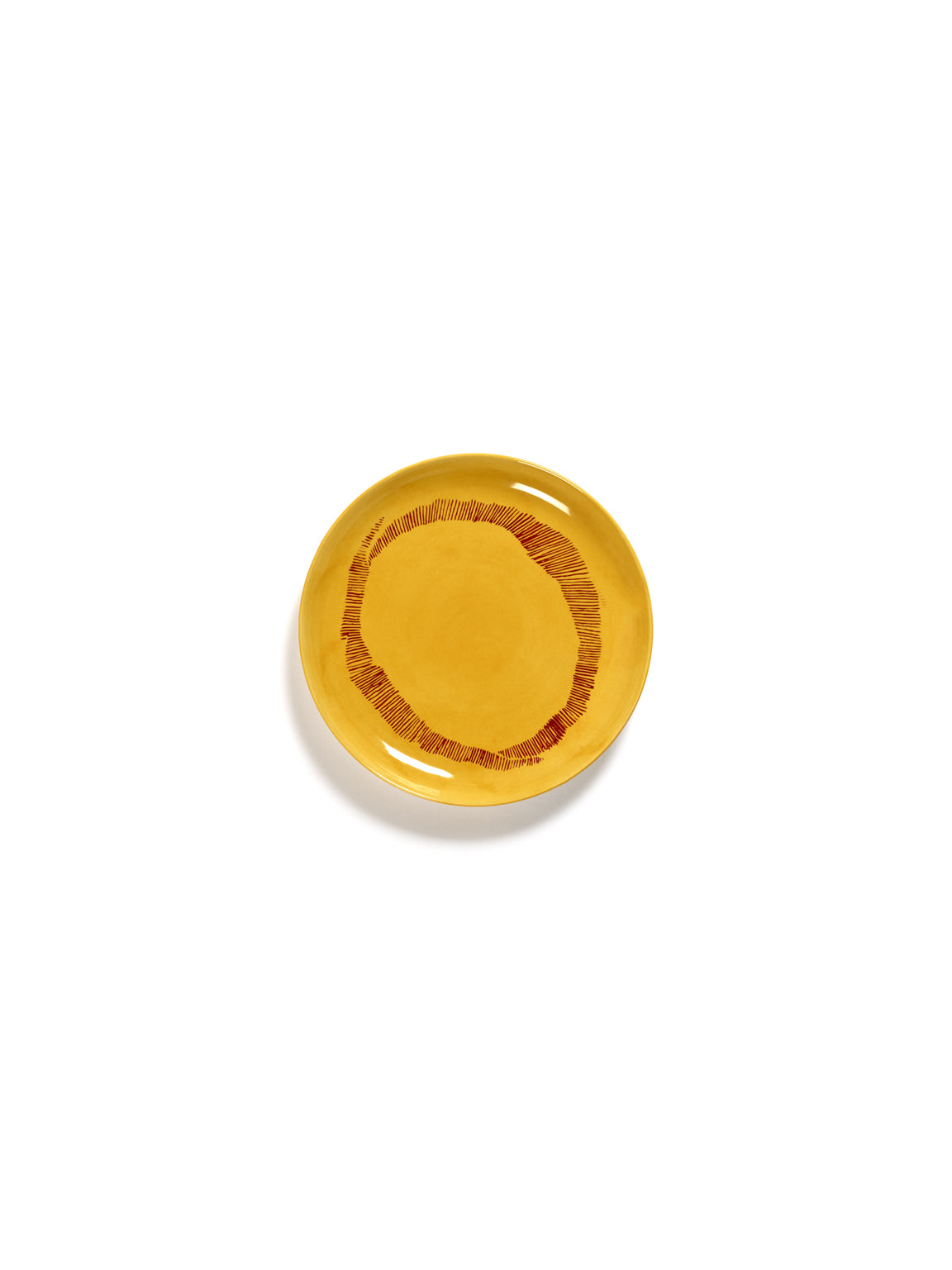 Serax Assiette Ø 19 cm - Feast : Yellow Swirl