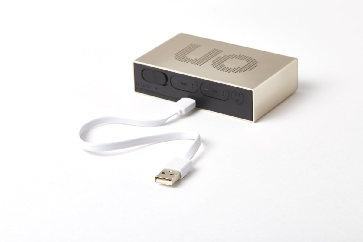 Réveil Lexon Flip Premium - Or