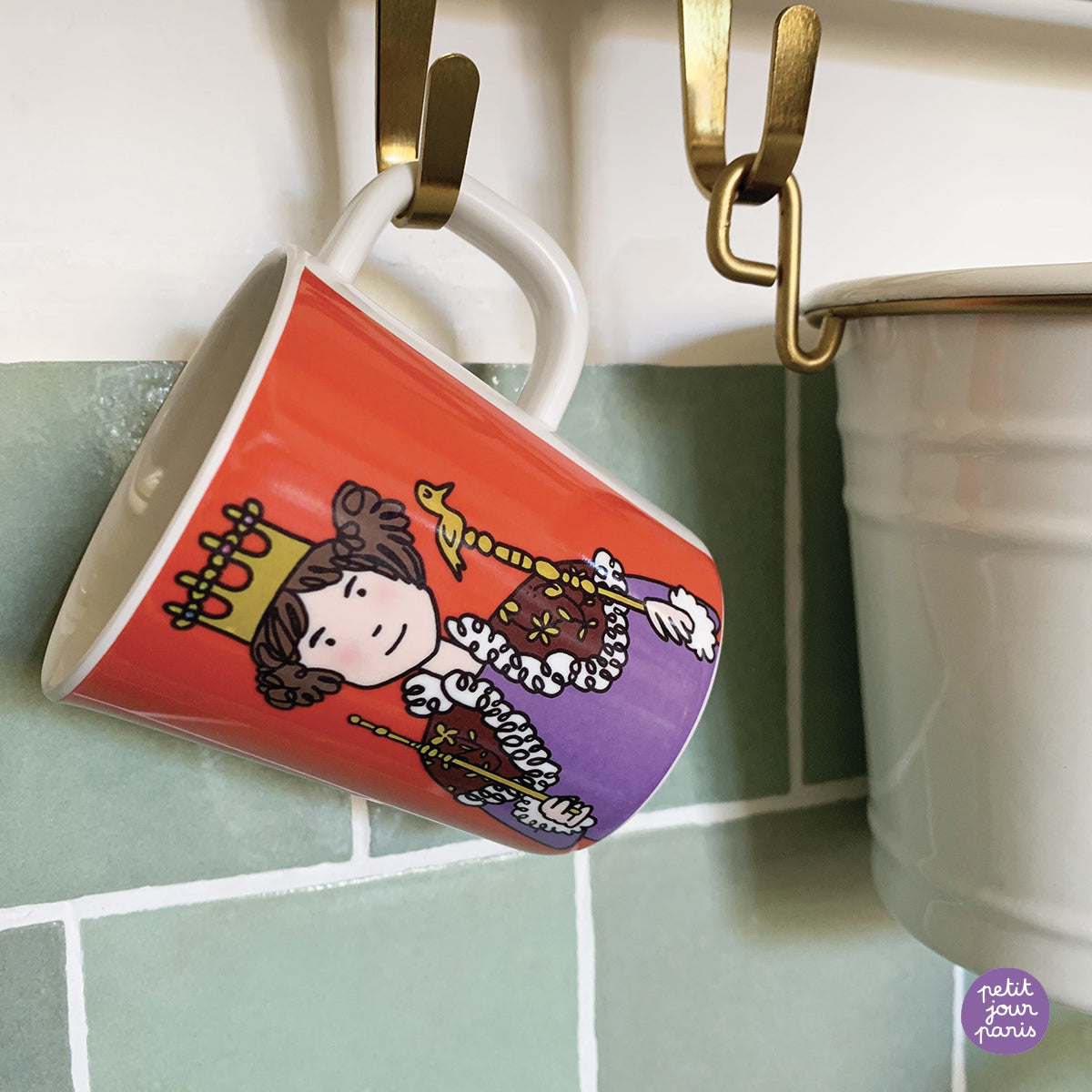Petit Jour Mug - Prince "Je demande pour sortir de table"