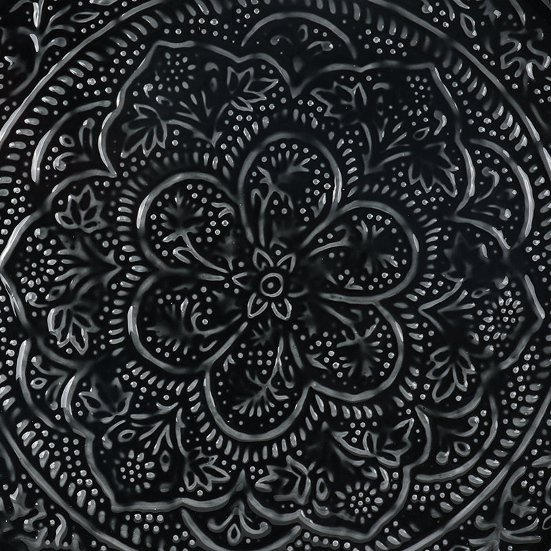 Plateau Berbère Ø 45 cm - noir