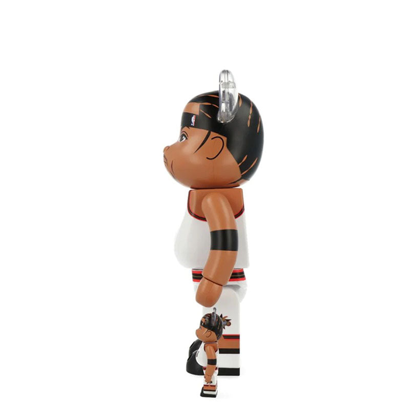 BEARBRICK 400% + 100% ALLEN IVERSON