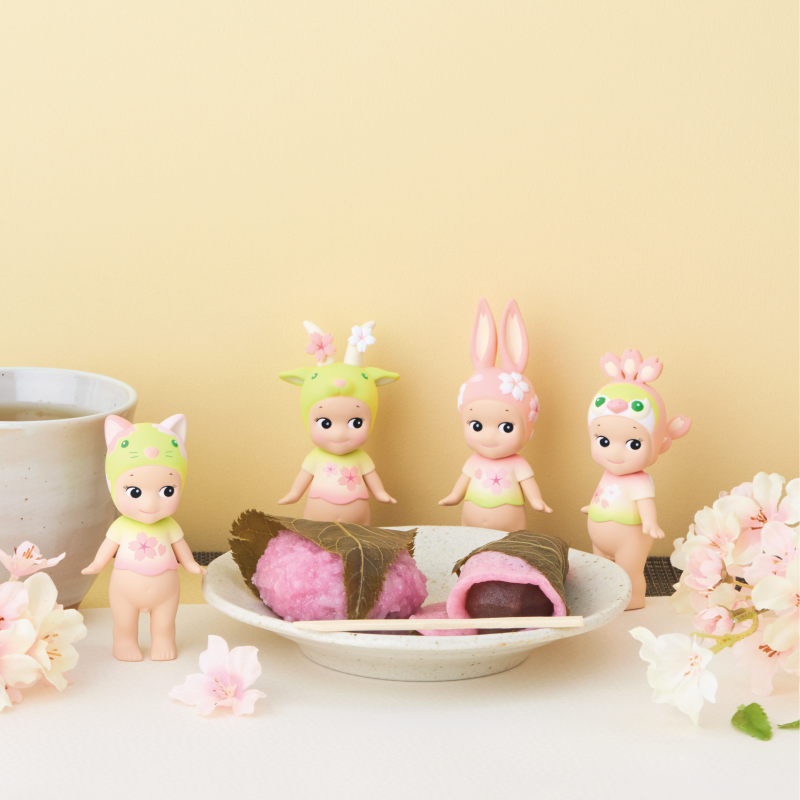 SONNY ANGEL FIGURINE CHERRY BLOSSOM